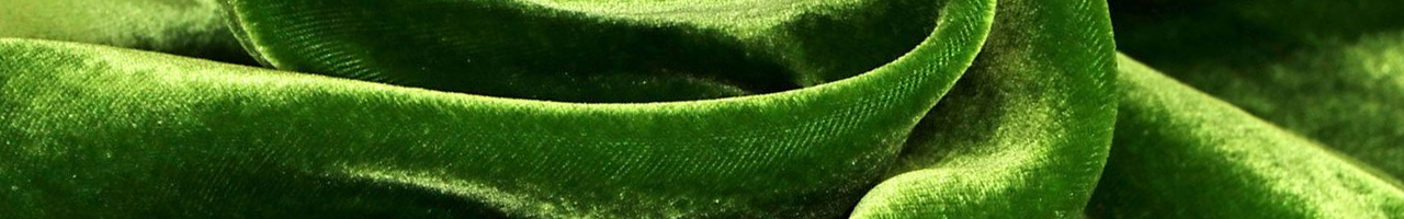 Ткань Бархат зеленый
