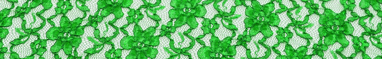 Ткань Гипюр зеленый