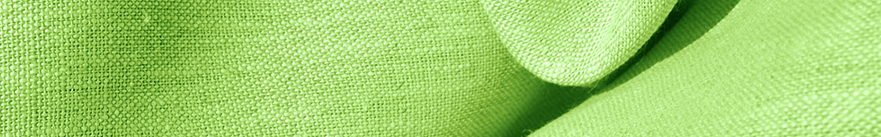 Ткань Лен зеленый