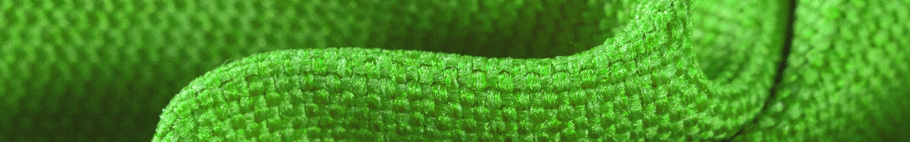 Ткань Рогожка зеленая