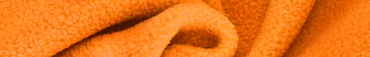 Ткань Флис оранжевый